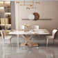 Scandinavian Home Dining Room Set 1/2/5/7 Pieces Sintered Stone Dining Table Sets
