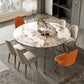 Modern Extensible Dining Table Set 1/2/5/7 Pieces Home Dining Room Set 7 Pieces: Table, 6 Chairs Clearhalo 'Dining Room Sets' 'Dining Tables & Seating' 'dining_room_set' 'furn' 'furn_dining_room_set' 'Furniture' 'Kitchen & Dining Furniture' 5381755