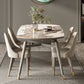Modern Extensible Dining Table Set 1/2/5/7 Pieces Home Dining Room Set 5 Pieces: Table, 4 Chairs Clearhalo 'Dining Room Sets' 'Dining Tables & Seating' 'dining_room_set' 'furn' 'furn_dining_room_set' 'Furniture' 'Kitchen & Dining Furniture' 5381758