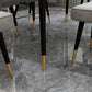 Set tavolo da pranzo contemporaneo Set da 1/2/7 pezzi per interni in pietra e ferro