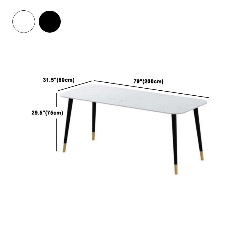 Set tavolo da pranzo contemporaneo Set da 1/2/7 pezzi per interni in pietra e ferro
