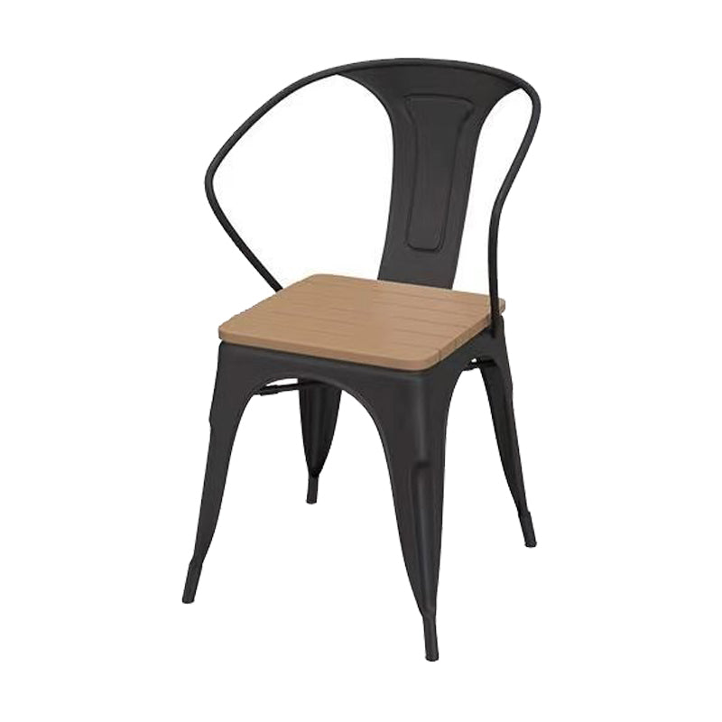Set tavolo da pranzo in metallo stile moderno Set dinette da esterno 1/2/3/5/7 pezzi