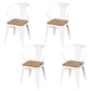 Set tavolo da pranzo in metallo stile moderno Set dinette da esterno 1/2/3/5/7 pezzi