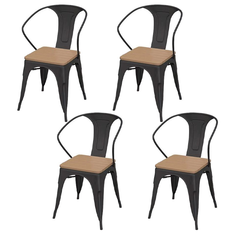Set tavolo da pranzo in metallo stile moderno Set dinette da esterno 1/2/3/5/7 pezzi