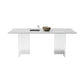 Minimalist Acrylic Dining Table Sets 1/4/5 Pieces Home Table and Chairs
