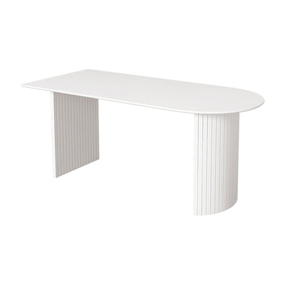 Witte eettafel eigentijdse stijl dinette tafel voor keukenhuis