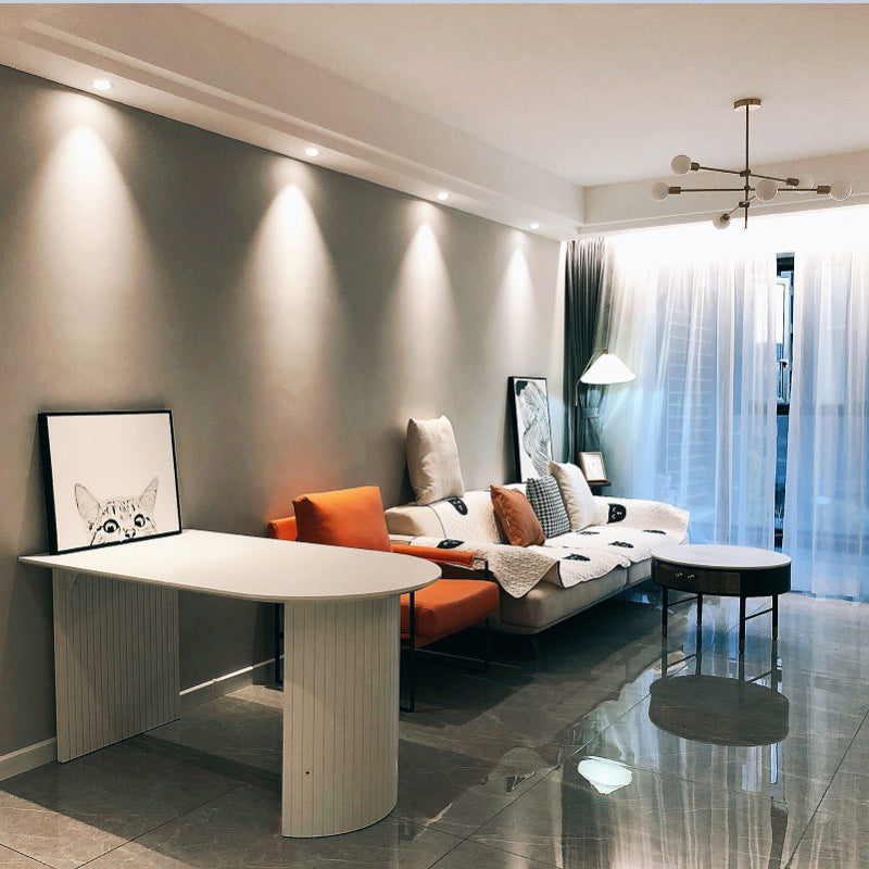 Witte eettafel eigentijdse stijl dinette tafel voor keukenhuis