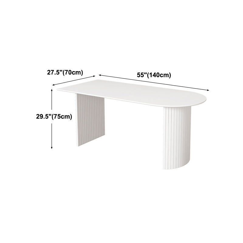 Witte eettafel eigentijdse stijl dinette tafel voor keukenhuis
