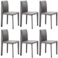 Upholstered Armless Dining Chair Leather Dining Chair for Dining Room