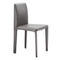 Upholstered Armless Dining Chair Leather Dining Chair for Dining Room