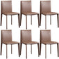 Upholstered Armless Dining Chair Leather Dining Chair for Dining Room