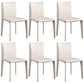 Upholstered Armless Dining Chair Leather Dining Chair for Dining Room