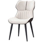 PU Leather Upholstered Dining Chair Contemporary Wingback Side Chair Clearhalo 'Dining Chairs' 'Dining Tables & Seating' 'dining_chair' 'furn' 'furn_dining_chair' 'Furniture' 'Kitchen & Dining Furniture' 5382863