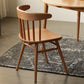 Silla lateral de madera sólida silla lateral tradicional windsor para comedor