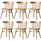 Silla lateral de madera sólida silla lateral tradicional windsor para comedor