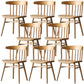 Silla lateral de madera sólida silla lateral tradicional windsor para comedor