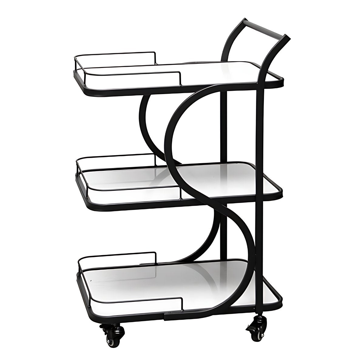 Contemporary Style Rolling Prep Table Stone Prep Table for Restaurant ...