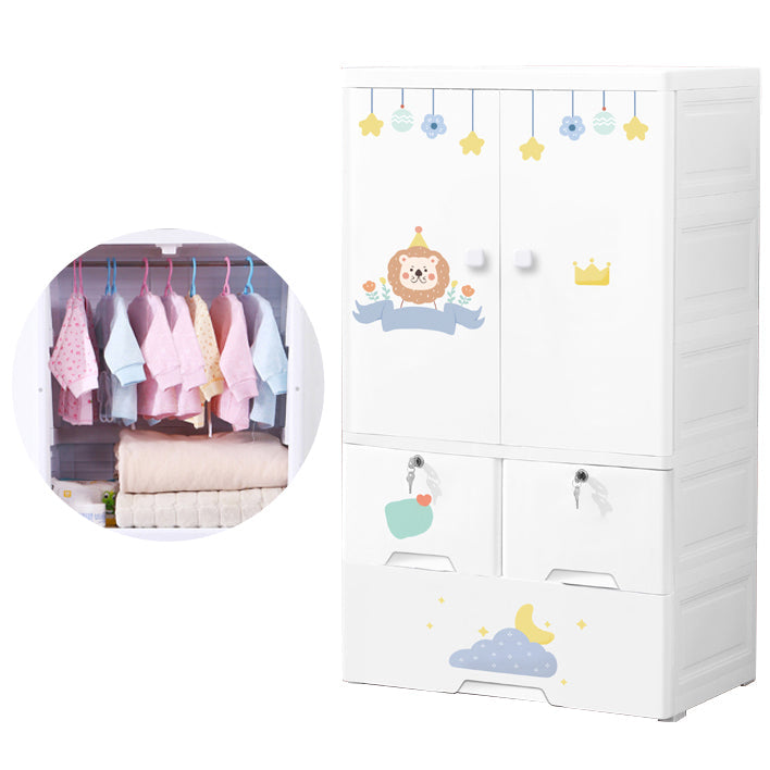 Zeitgenössischer Lagerschrank mit Schubladen Plastikschrank für Schlafzimmer