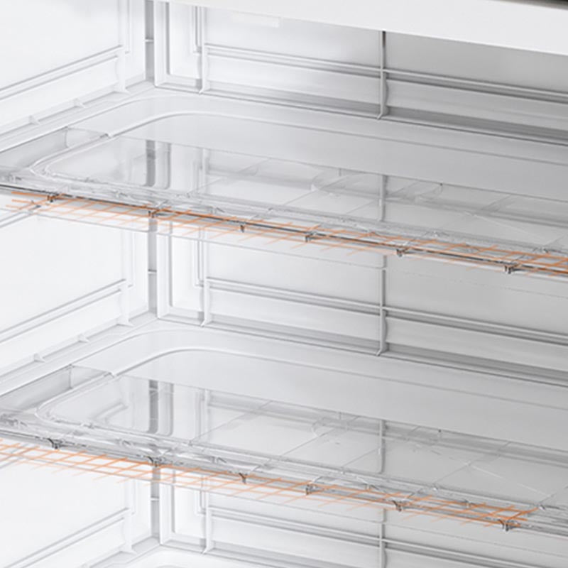 Armario de vestuario de plástico de estilo contemporáneo Armario con almacenamiento