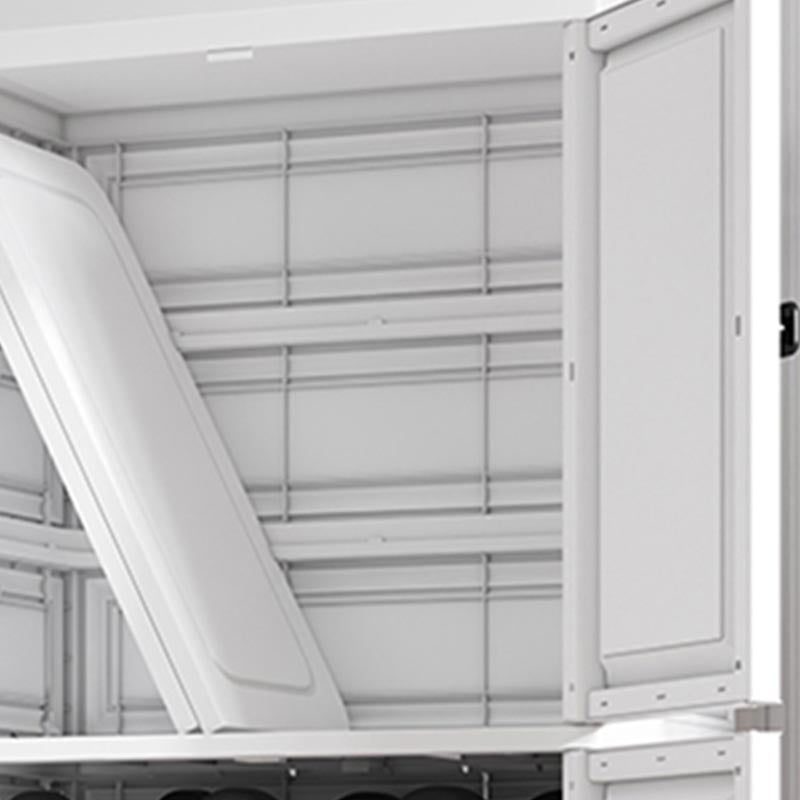 Armario de vestuario de plástico de estilo contemporáneo Armario con almacenamiento