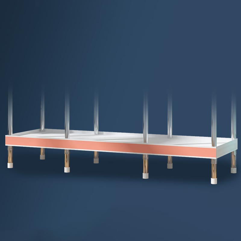 Contemporary Style Wardrobe Cabinet Steel Frame Wardrobe Armoire for Bedroom