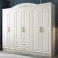 French Country Wardrobe White Wooden Wardrobe Closet for Bedroom Clearhalo 'Armoires & Wardrobes' 'armoires_wardrobes' 'Bedroom Furniture' 'furn' 'furn_armoires_wardrobes' 'Furniture' 5383319