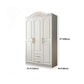 French Country Wardrobe White Wooden Wardrobe Closet for Bedroom Clearhalo 'Armoires & Wardrobes' 'armoires_wardrobes' 'Bedroom Furniture' 'furn' 'furn_armoires_wardrobes' 'Furniture' 5383337