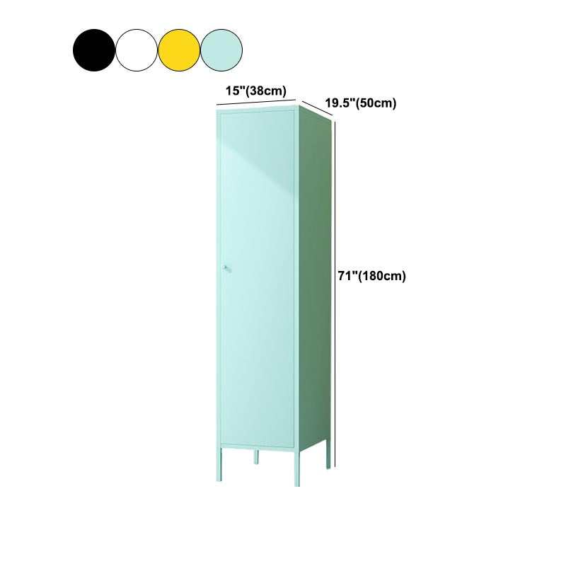 Eigentijdse garderobe -kast stalen garderobe armoire voor slaapkamer