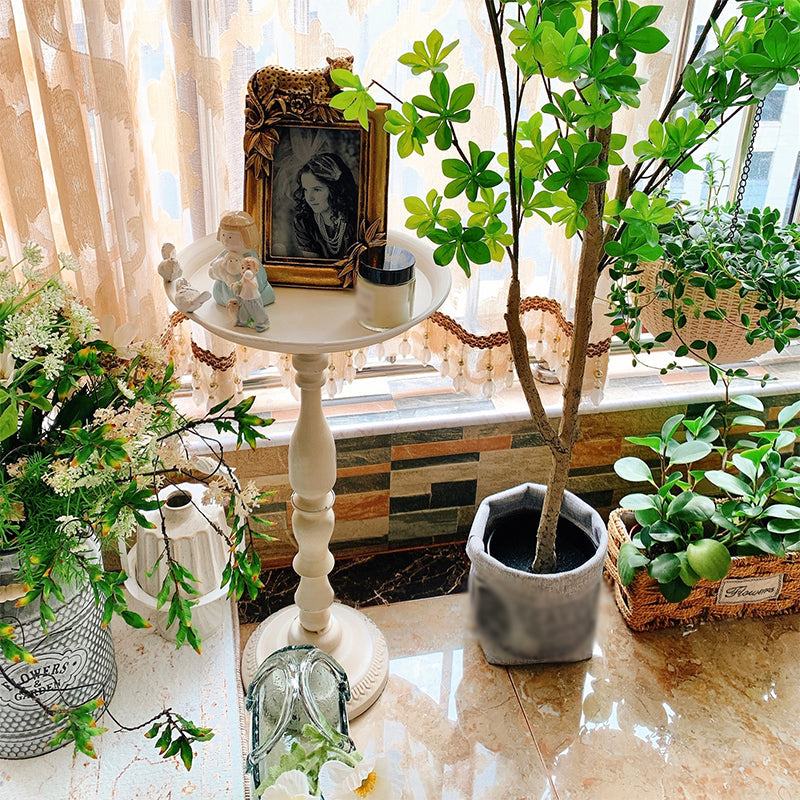 Tavolo laterale superiore del vassoio mentale rotondo tavolo da estremità angosciata