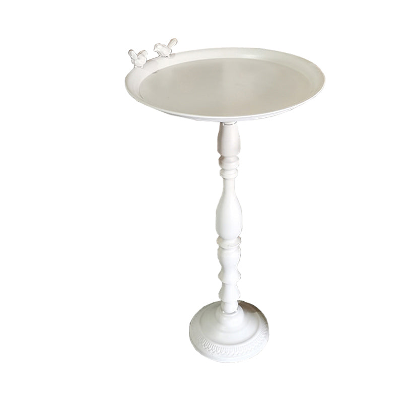 Tavolo laterale superiore del vassoio mentale rotondo tavolo da estremità angosciata