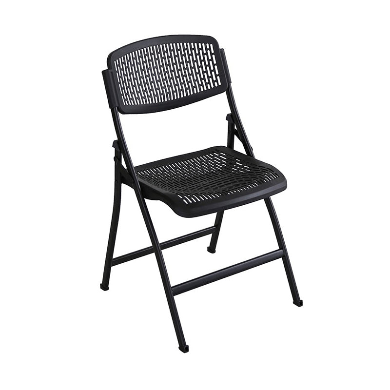 Steel Frame Conference Chair Plastic Back and Seat Armless Chair Clearhalo 'furn' 'furn_office_chair' 'Furniture' 'Office Chairs' 'Office Furniture' 'office_chair' 5388351