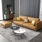 Living Room Cushions Stain Resistant Faux Leather Square Arm Sofa Clearhalo &#39;furn&#39; &#39;furn_sofas&#39; &#39;Furniture&#39; &#39;Living Room Furniture&#39; &#39;Sofa&#39; &#39;sofas&#39; 5388591