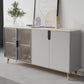 33.46"H Sideboard Glam Style Dining Server for Kitchen and Living Room Clearhalo 'buffet_sideboard' 'Buffets & Sideboards' 'furn' 'furn_buffet_sideboard' 'Furniture' 'Kitchen & Dining Furniture' 5388703