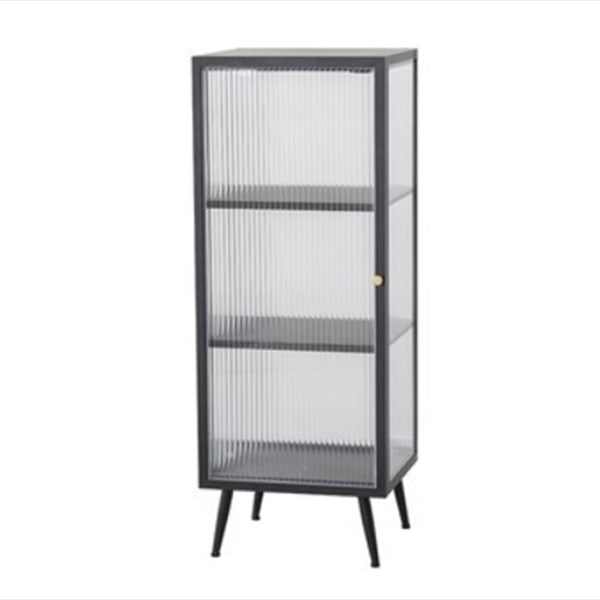 Armadio di sideboard di pietra sinterizzata di lussuoso stoccaggio con porte di vetro