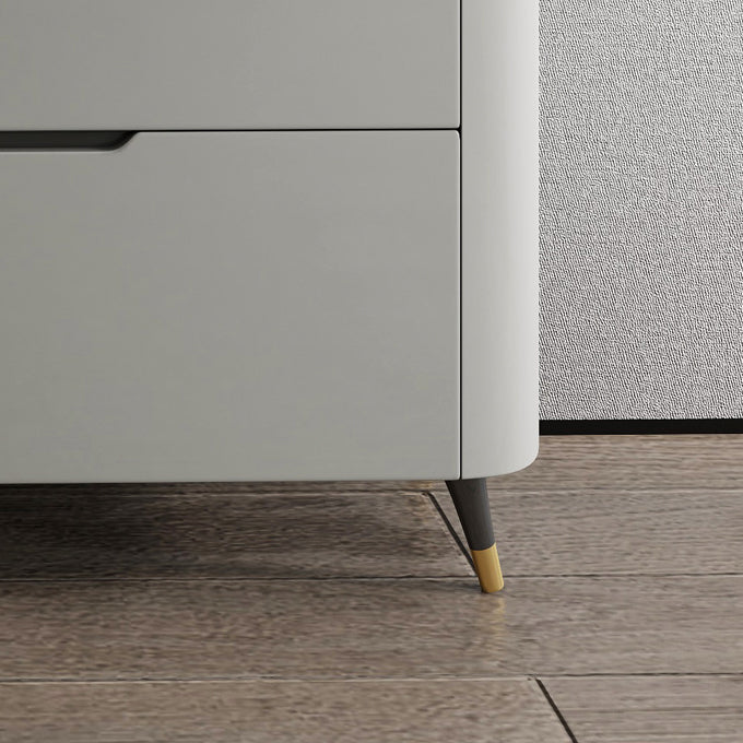 6-schüchternen Holz Sideboard moderner Tisch mit Steinarbeitsplatte für Wohnzimmer