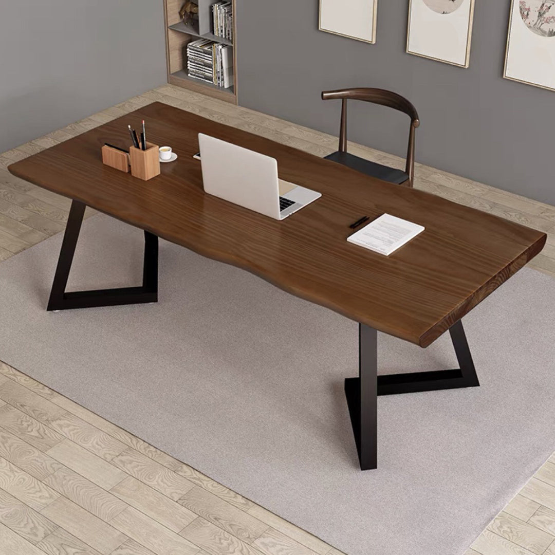 Solid Wood Meeting Table Home Office Gratis formulier eenvoud Writing Desk