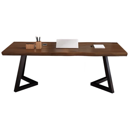 Solid Wood Meeting Table Home Office Gratis formulier eenvoud Writing Desk