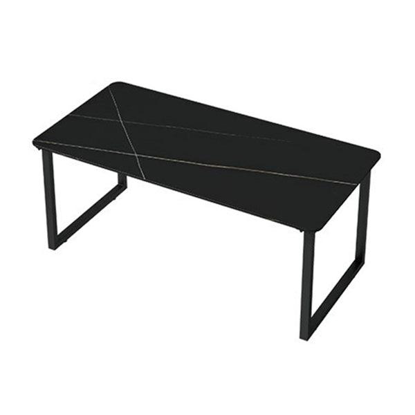 Bureau de bureau de style moderne Bureau rectangle de pierre enthousiaste pour usage domestique