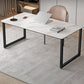 Bureau de bureau de style moderne Bureau rectangle de pierre enthousiaste pour usage domestique