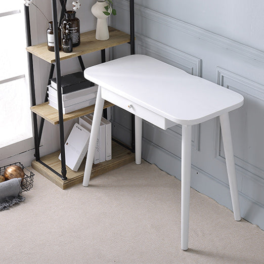 Bureau d'écriture en bois massif incurvé Style glamour 1 dessin de bureau de dessin