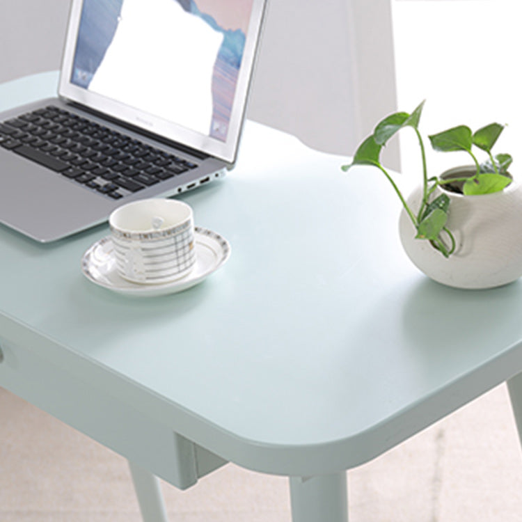 Bureau d'écriture en bois massif incurvé Style glamour 1 dessin de bureau de dessin