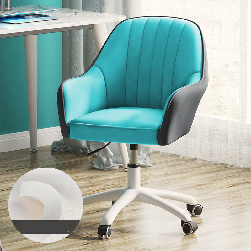 Zeitgenössische Polsterarme Desk Stuhl Height-Shortable Office Stuhl