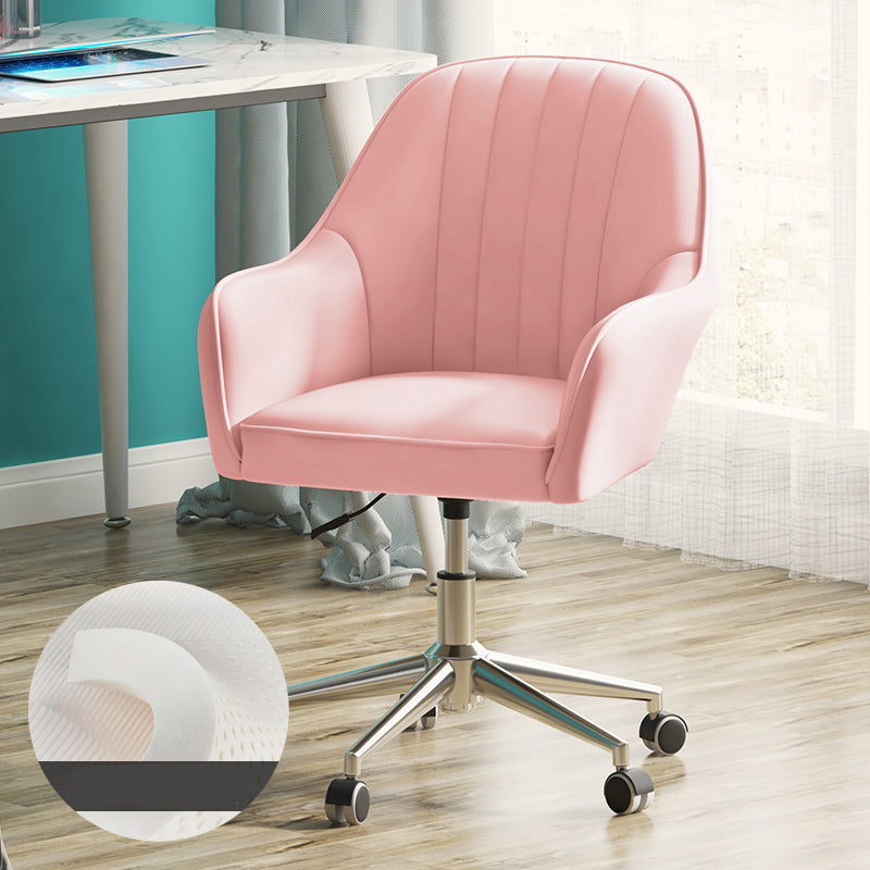 Zeitgenössische Polsterarme Desk Stuhl Height-Shortable Office Stuhl