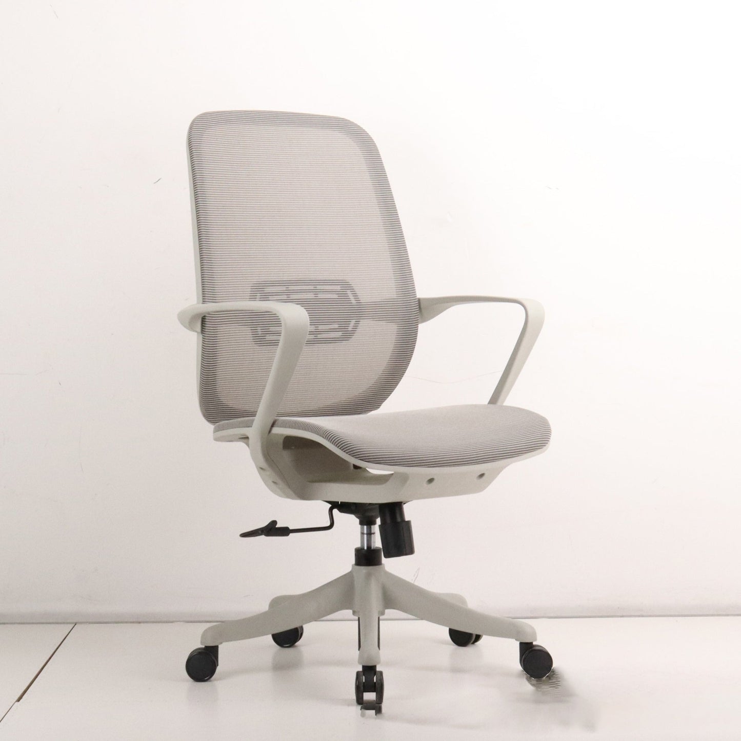 Ergonomische mesh bureau stoel hedendaags thuiskantoor vaste wapenstoel stoel