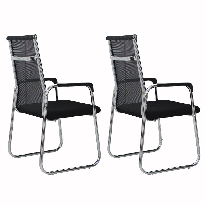 Zeitgenössische Festwaffenstuhl Ergonomic Mid-Back Schreibtischstuhl