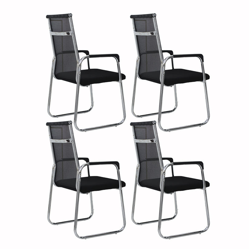 Zeitgenössische Festwaffenstuhl Ergonomic Mid-Back Schreibtischstuhl