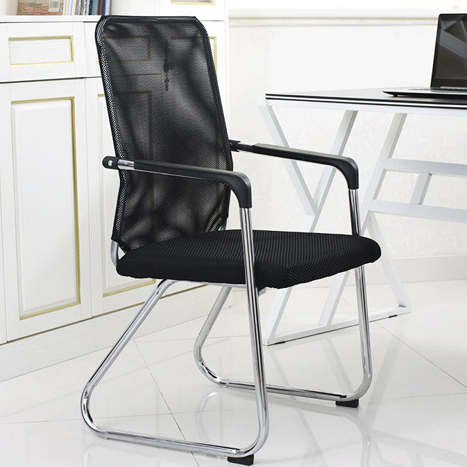 Zeitgenössische Festwaffenstuhl Ergonomic Mid-Back Schreibtischstuhl