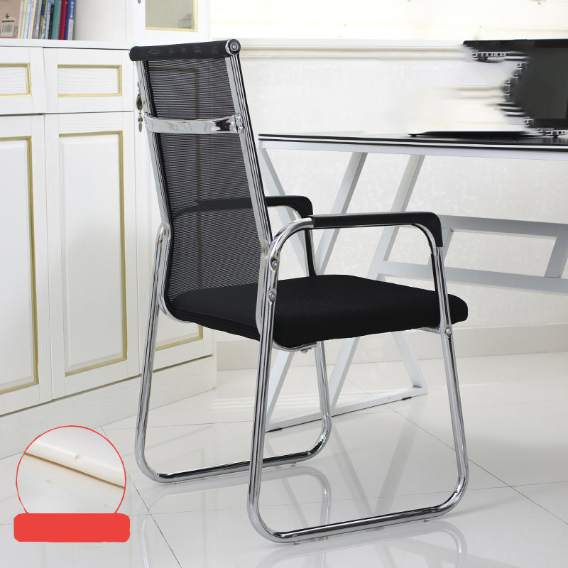 Zeitgenössische Festwaffenstuhl Ergonomic Mid-Back Schreibtischstuhl