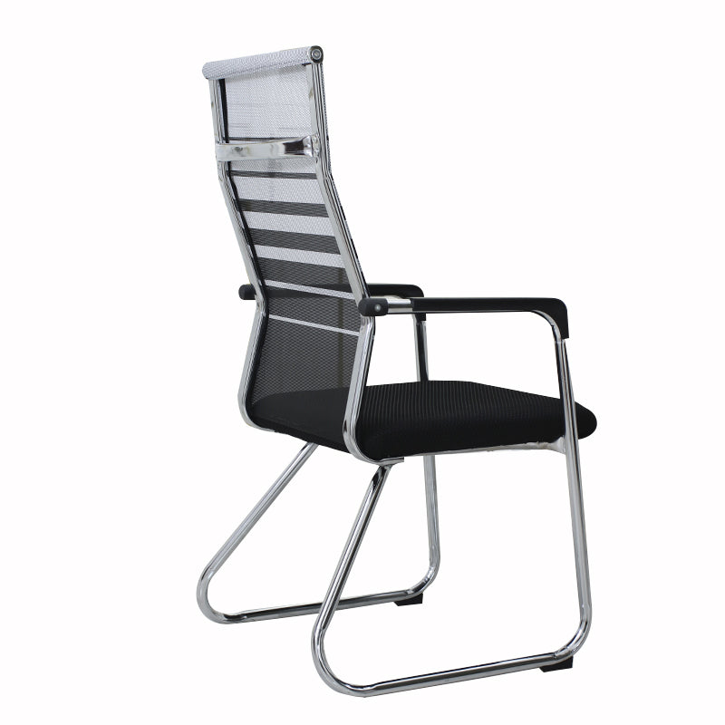 Zeitgenössische Festwaffenstuhl Ergonomic Mid-Back Schreibtischstuhl