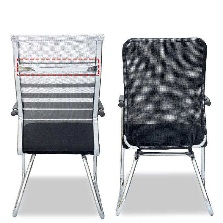 Zeitgenössische Festwaffenstuhl Ergonomic Mid-Back Schreibtischstuhl